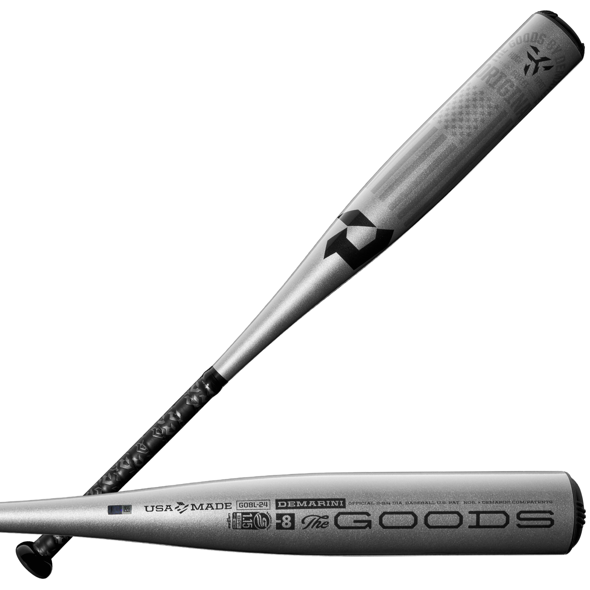 Batte De Baseball DeMarini The Goods One Piece 2022 -10 26/16 USSSA Jeune
