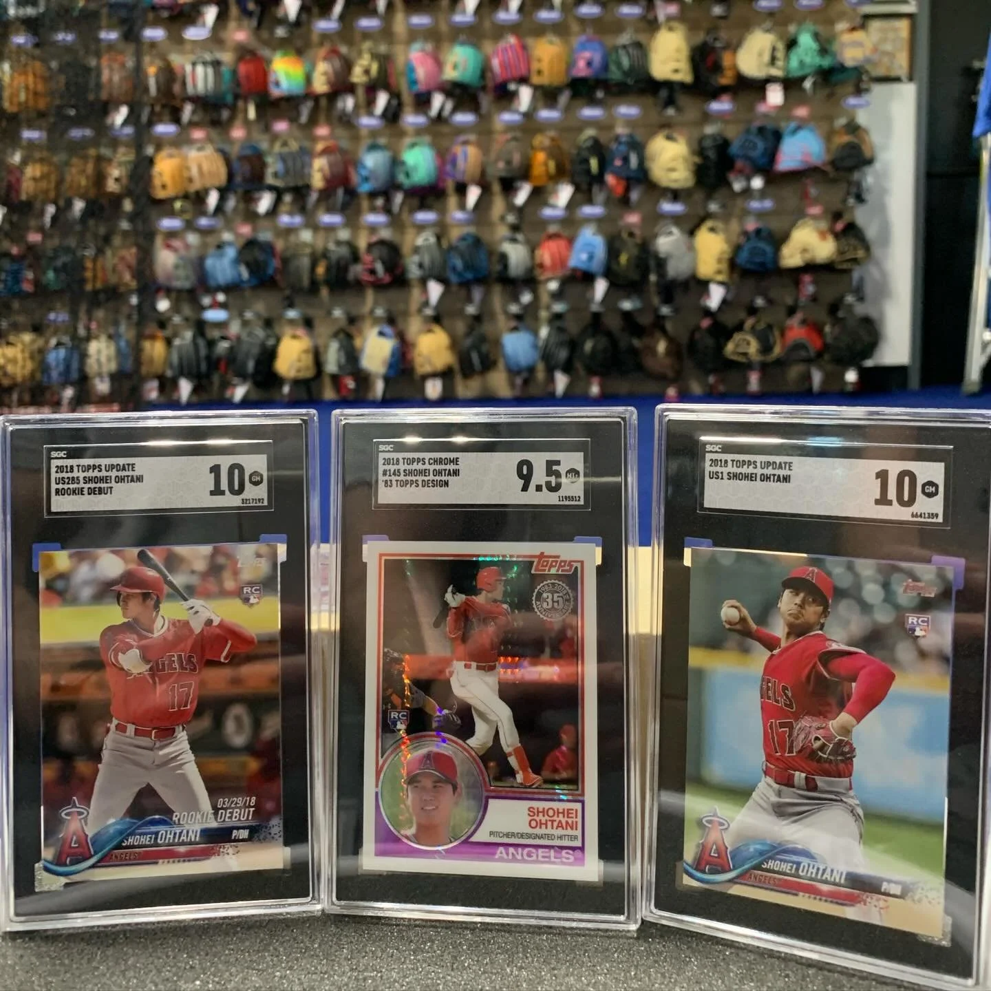 Get your Ohtani rookies now, folks. 🐐 
#ohtani #shohei #baseball365 #baseball365cards #rookiecards