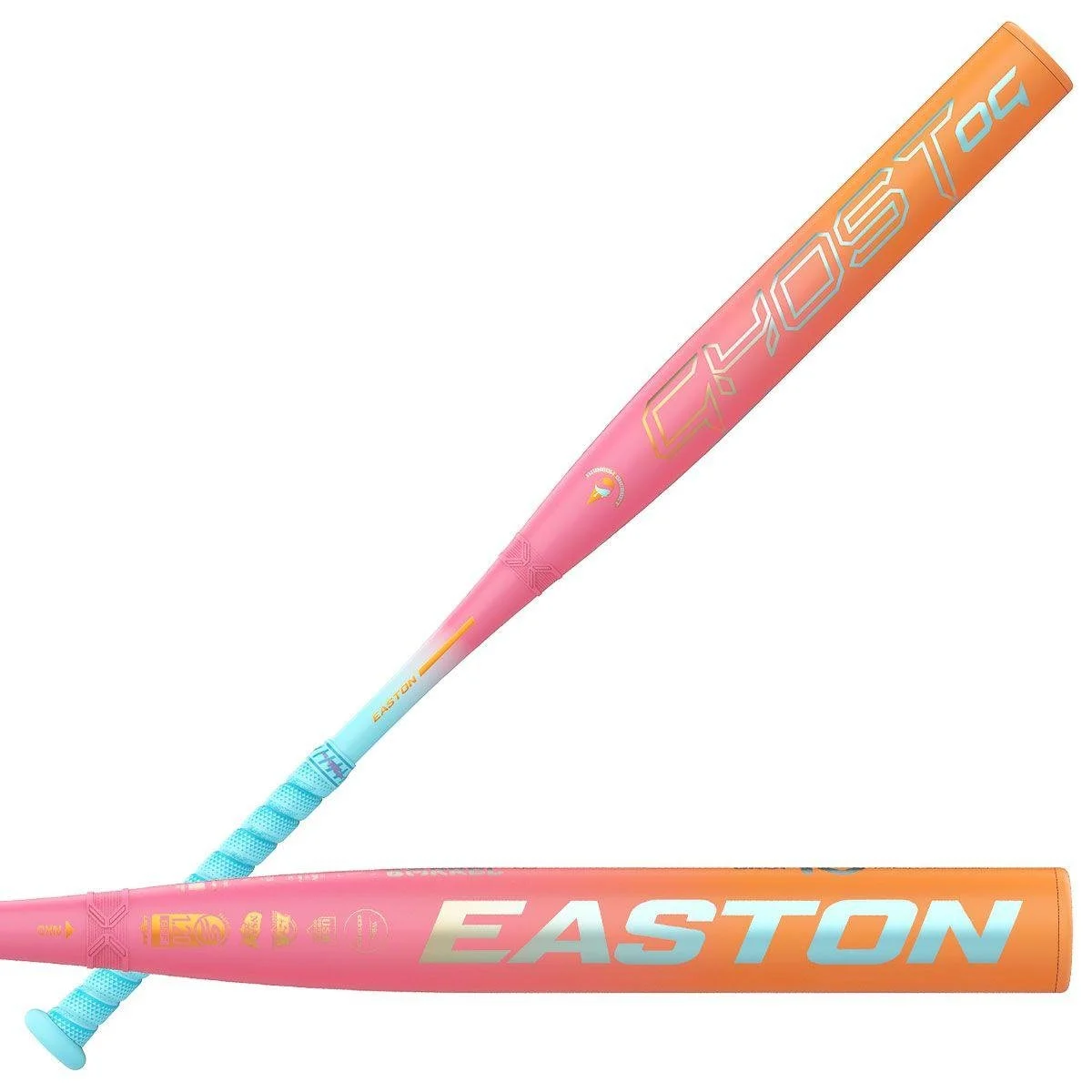 2026 Easton Ghost OG Rainbow Sherbet (-10) Fast Pitch EFP5GHRS10