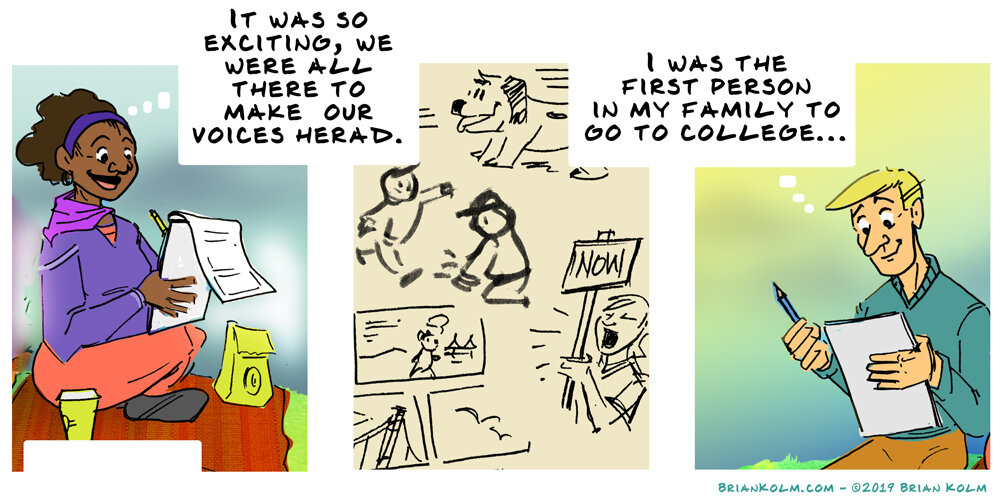 Cartooning Basics: My Life in Comics (ONLINE) — Cartoon Art Museum