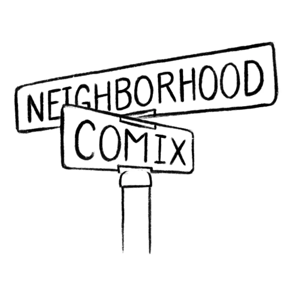 Comic neighborhood / давайте знакомиться. Привет сосед комиксы на русском. Зомби съели моих соседей сега. Город комикс фон. Neighborhood comics.