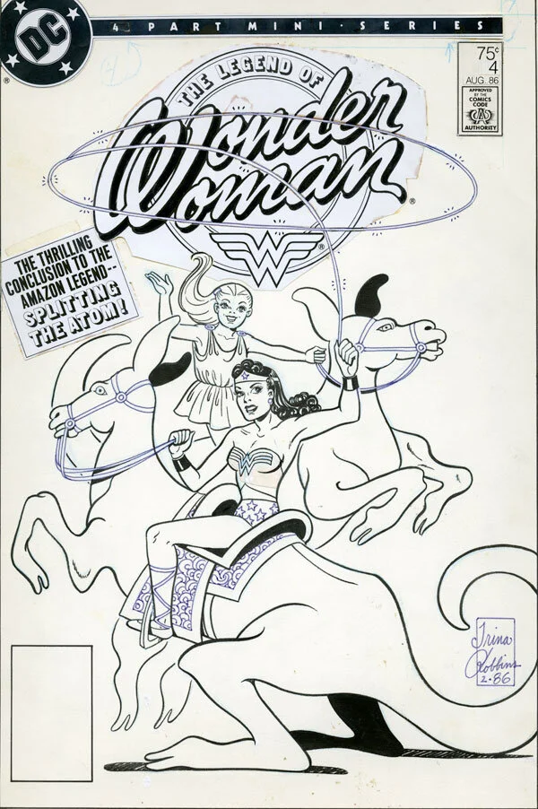 The Legend of Wonder Woman — Cartoon Art Museum