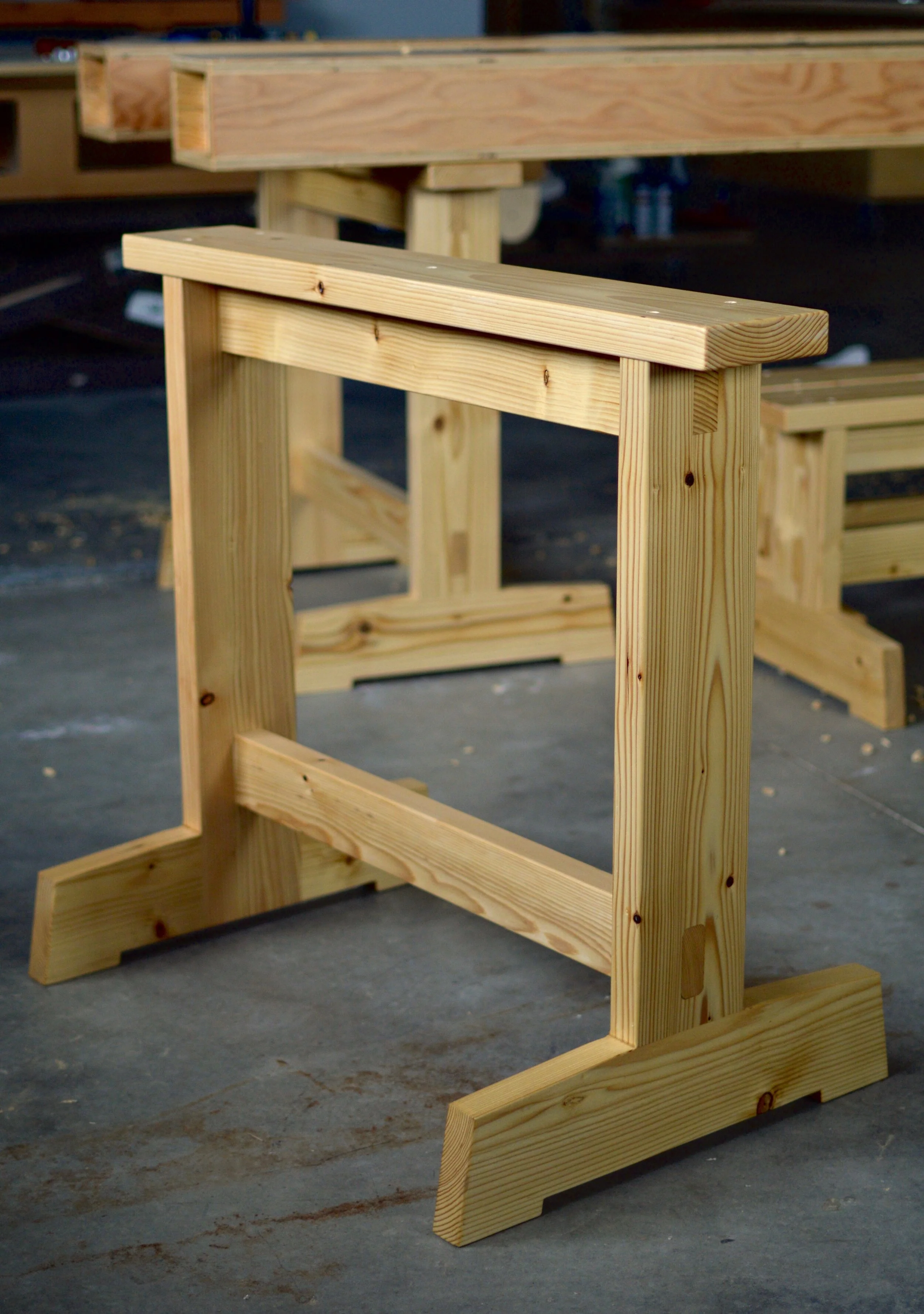 SawHorses and Torsion Beams Plans