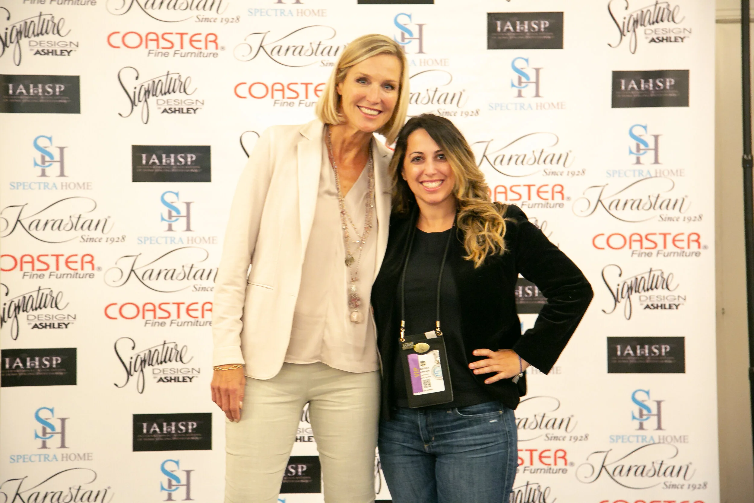 HGTV designer Candice Olson with Chris Cartwright