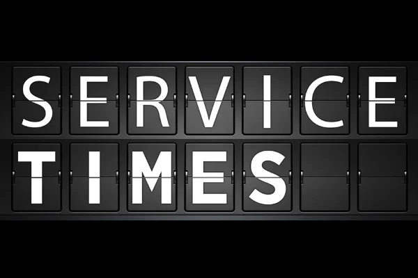 3 SERVICE SUNDAYS BEGIN, SEPTEMBER 15