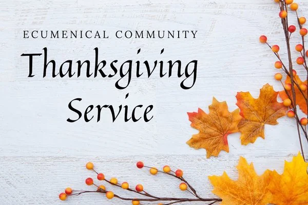 Ecumenical Thanksgiving Service