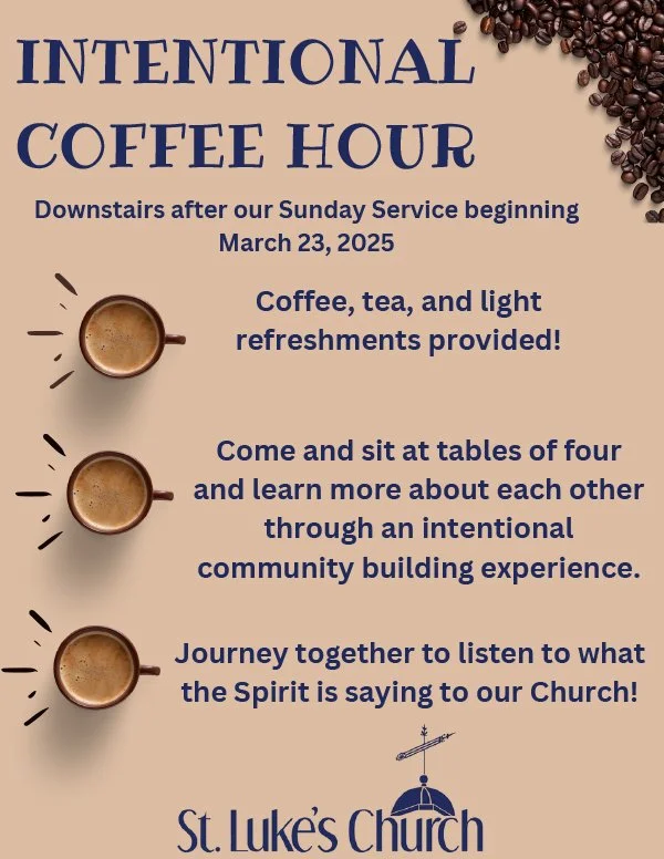 Intentional Coffee Hour