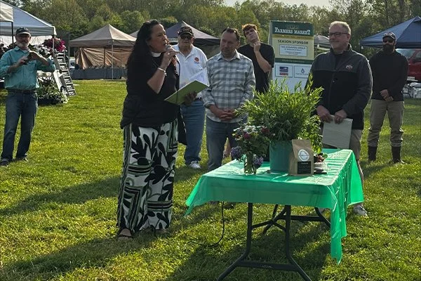 Granville Farmer's Market Blessing