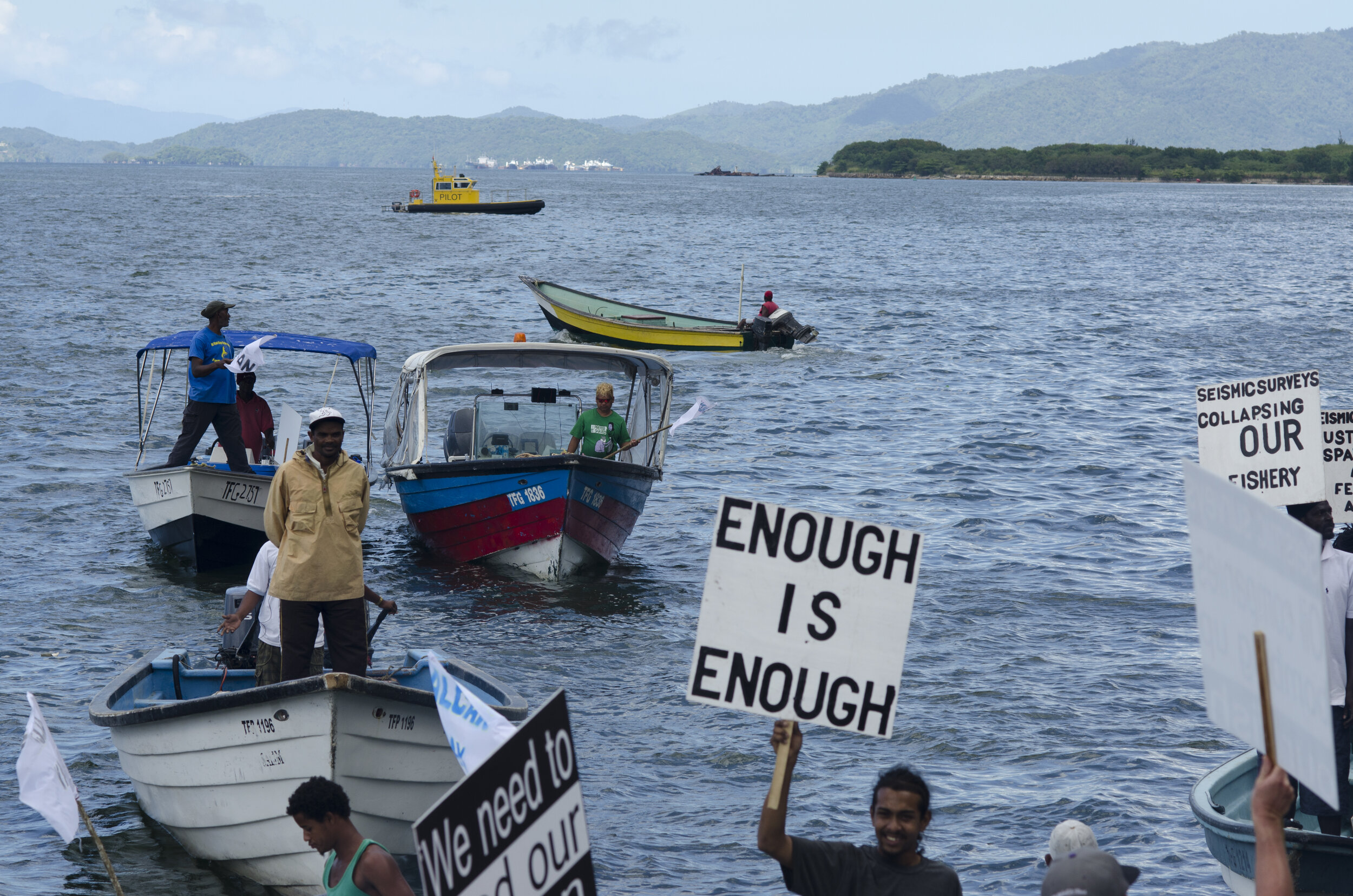 Fisherfolk and Seismic surveys