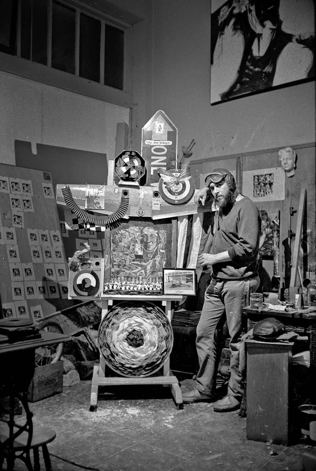  BEN TALBERT   Working on “The Ace”, Los Angeles, California, 1962  