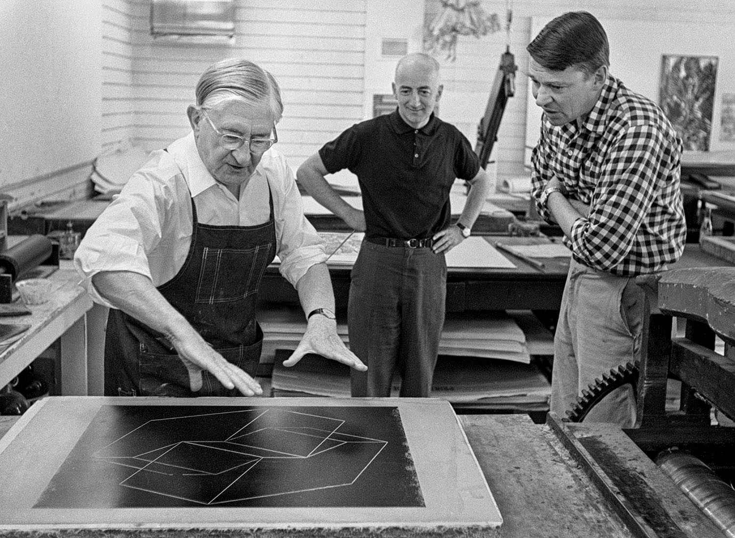  JOSEF ALBERS, KARL SCHRAG, &amp; RICHARD DIEBENKORN   Tamarind Lithography Workshop, Los Angeles, California, 1962    