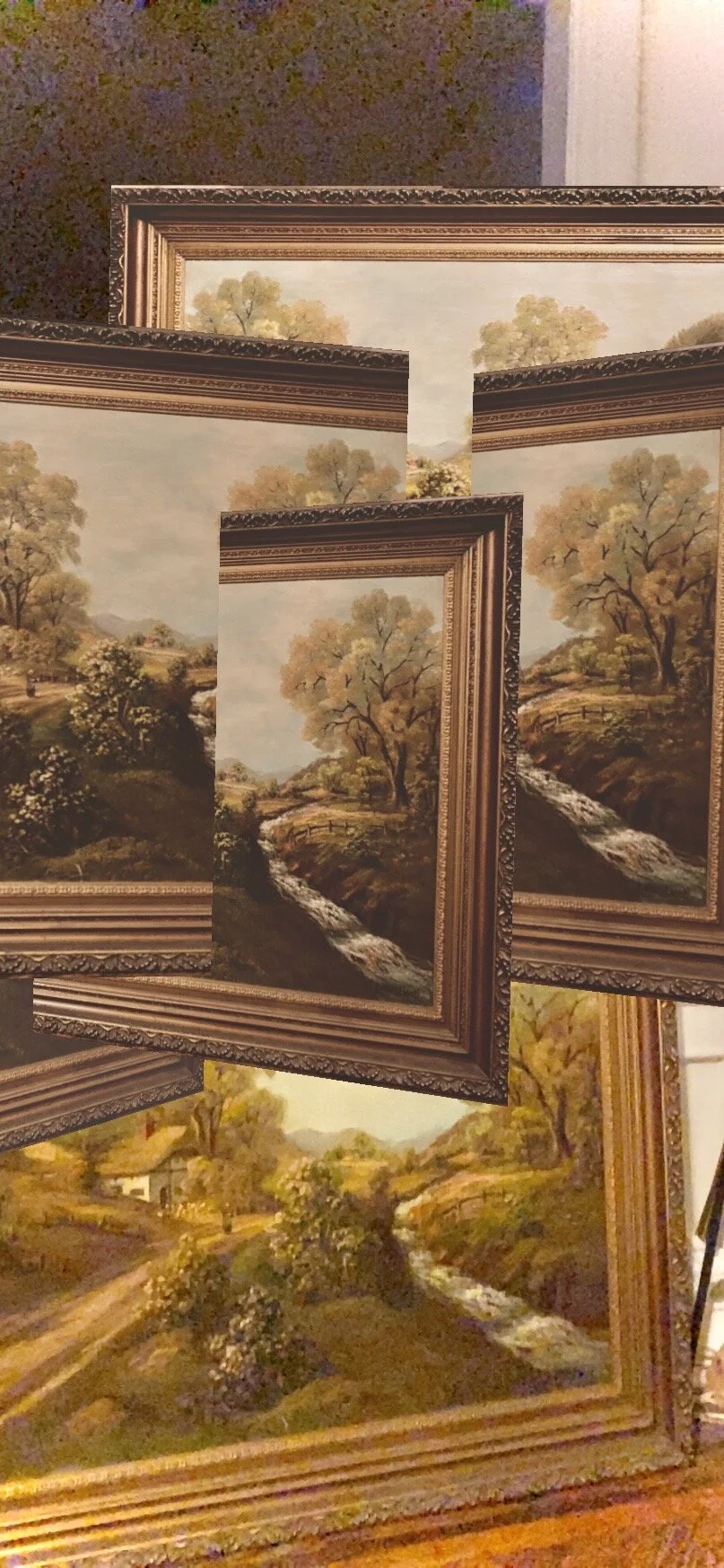   Throughout my process, these desk toy props became powerful talismans for summoning interdimensional gateways.  