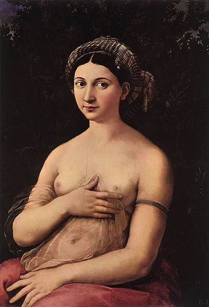 La fornarina, Raphael