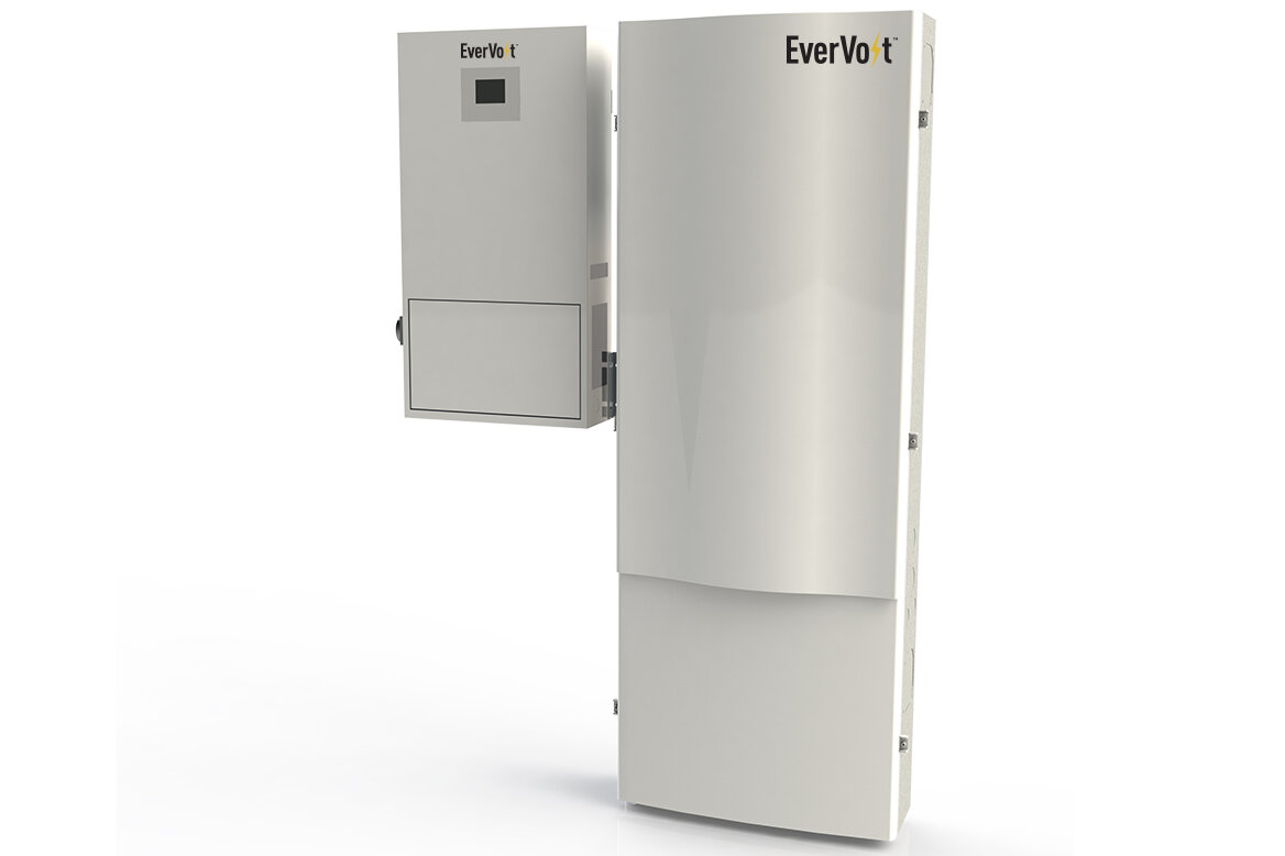 White EverVolt Battery