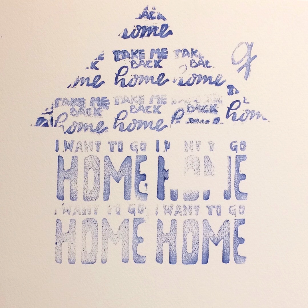“I WANT TO GO HOME”