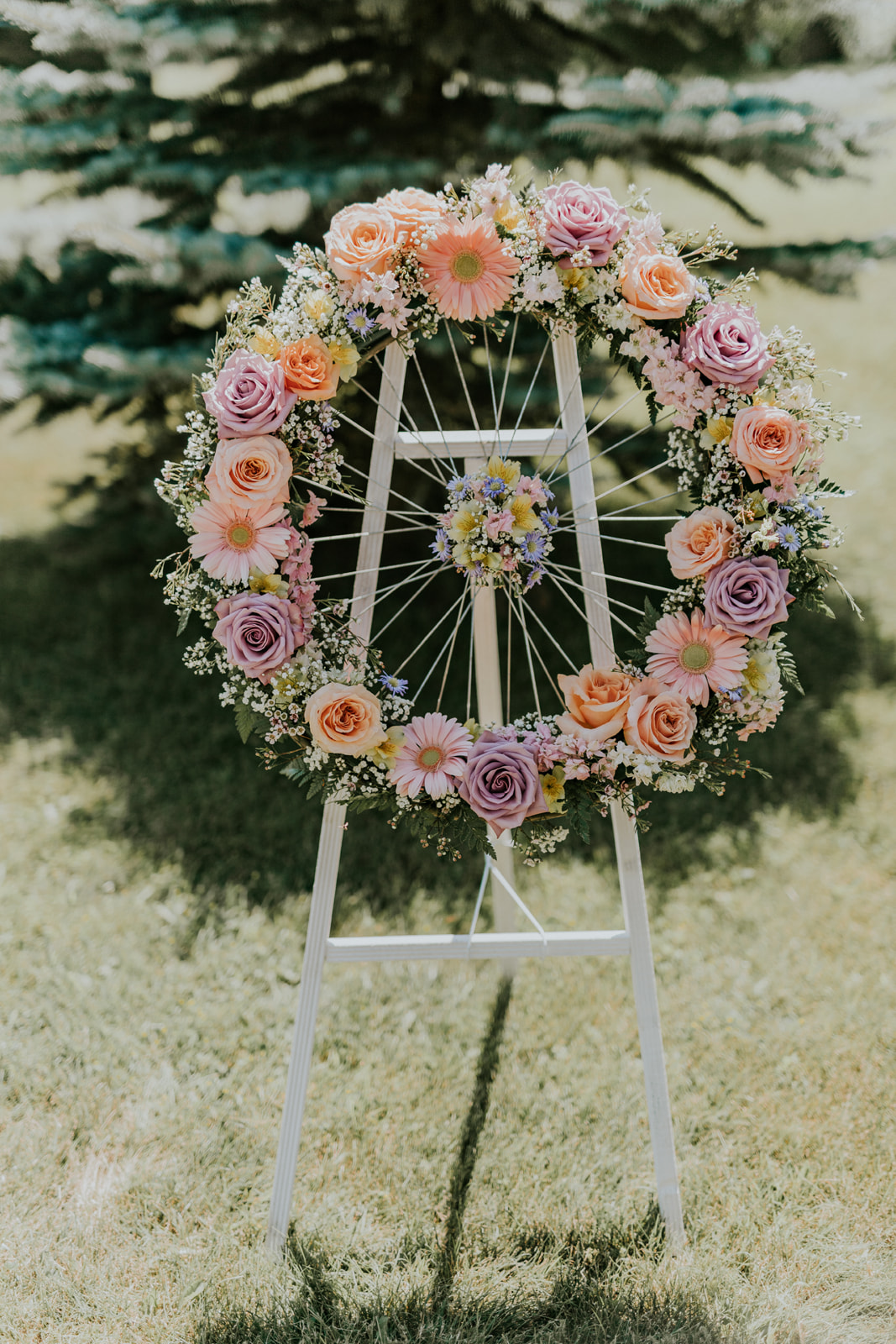 Solstice Bicycle Wreath