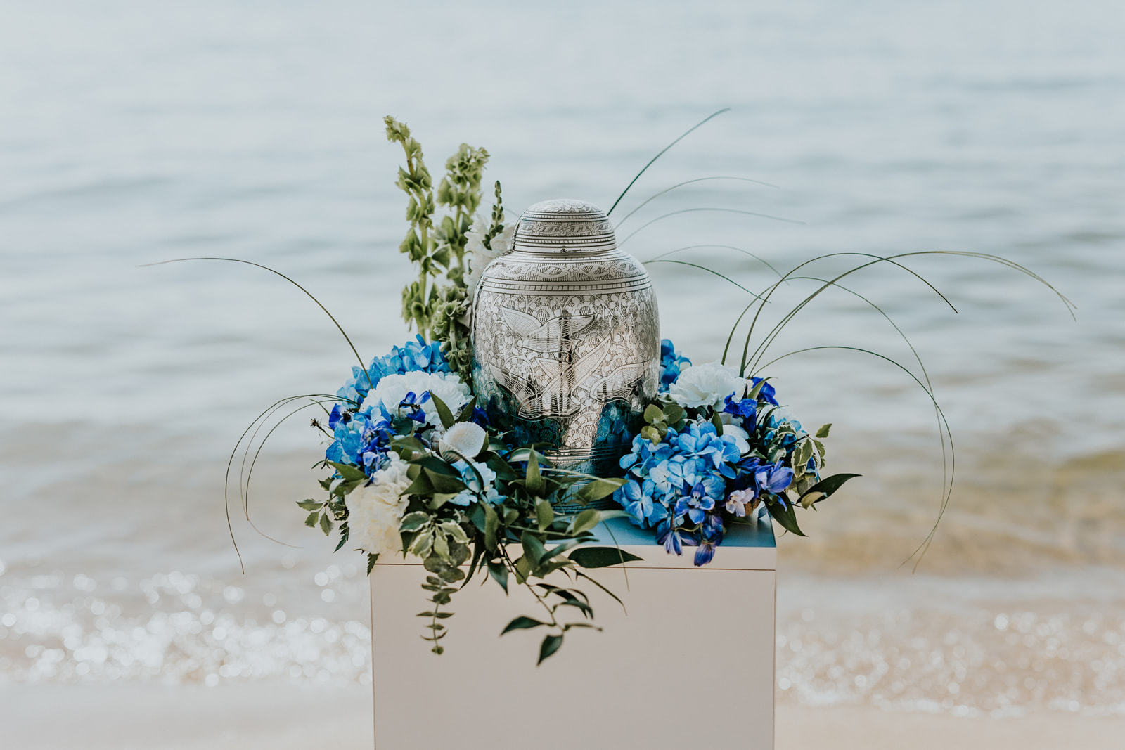 Shoreline Memorial Urn Arrangement