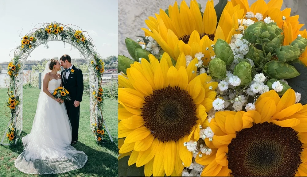 Sunflower Wedding Events by WSFloral Sunflower Wedding Events by WSFloral
