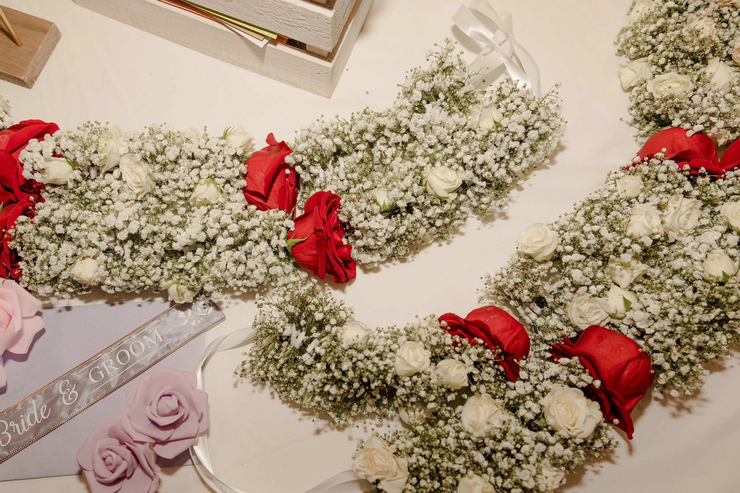 Traditional Indian Wedding Garlands Jaimala or Varmala by WSFloral