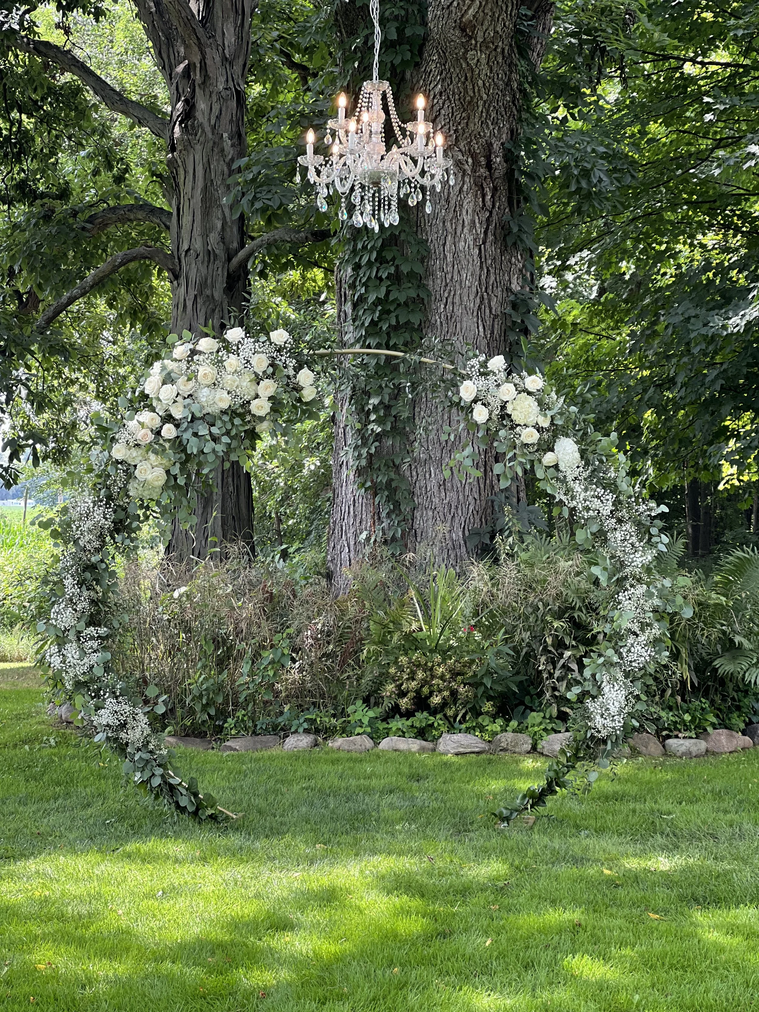 Wedding at Vintage Rose Barn in Gobles, Michigan