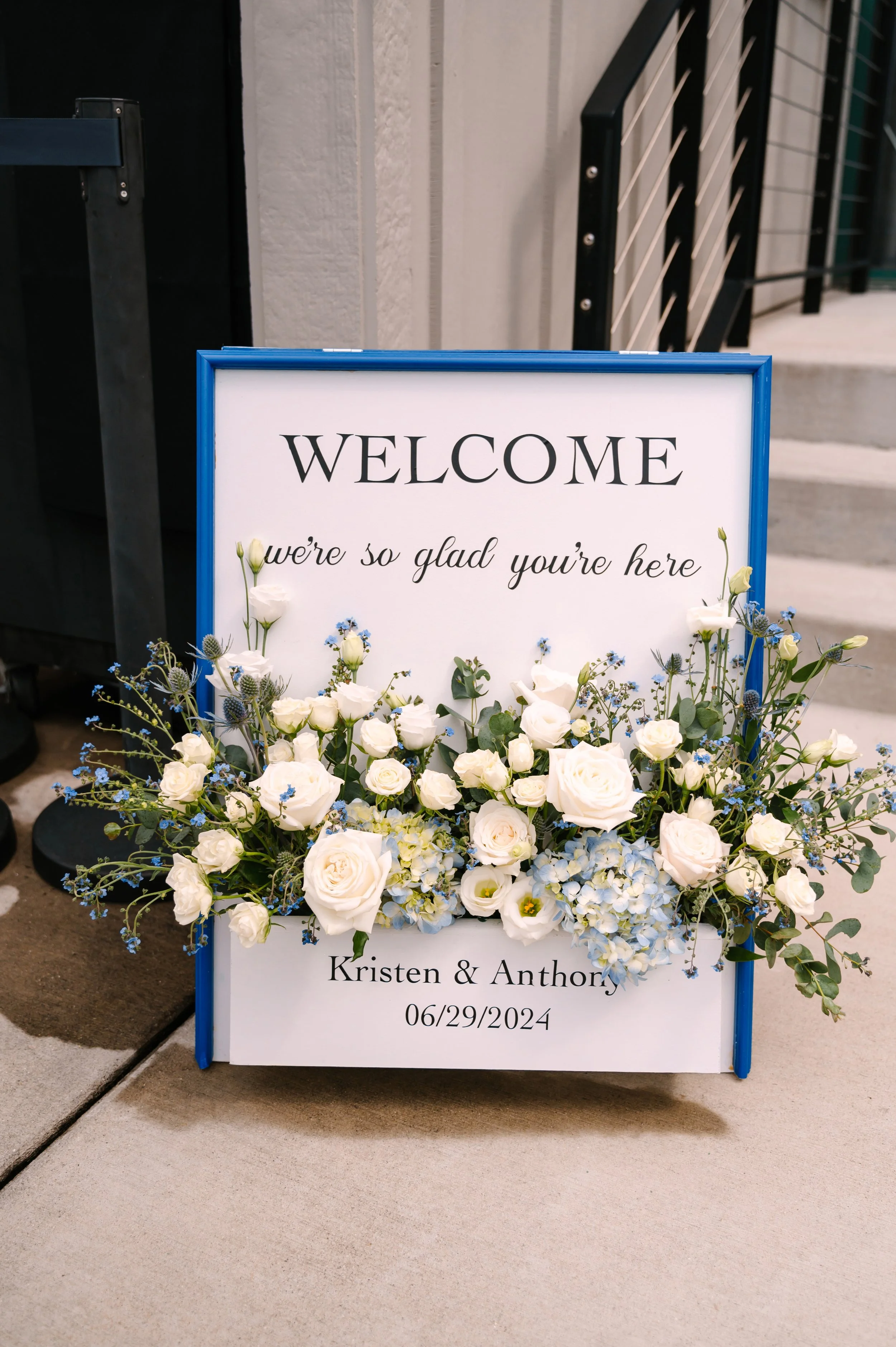 Welcome Sign with Flowers by WSFloral.jpg