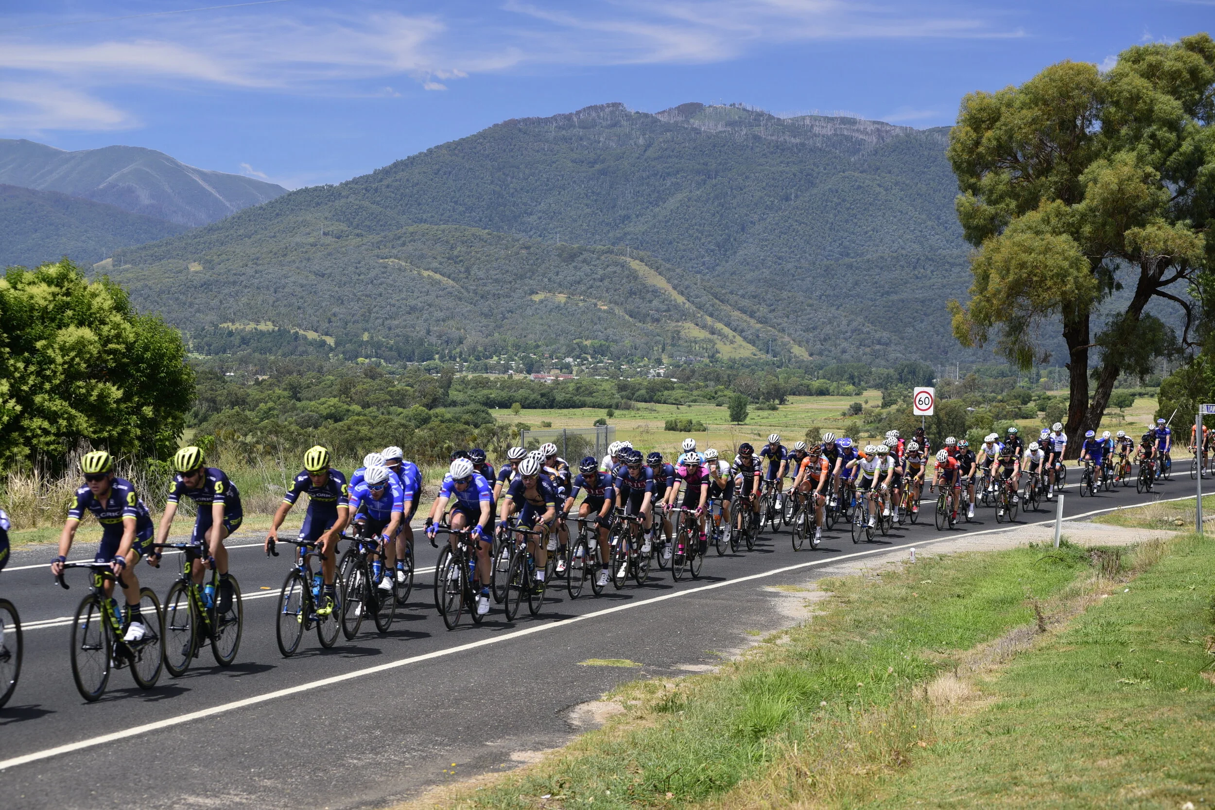 Herald Sun Tour visits Mount Beauty and Falls Creek