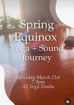 Spring Equinox Yoga + Sound Exploration
