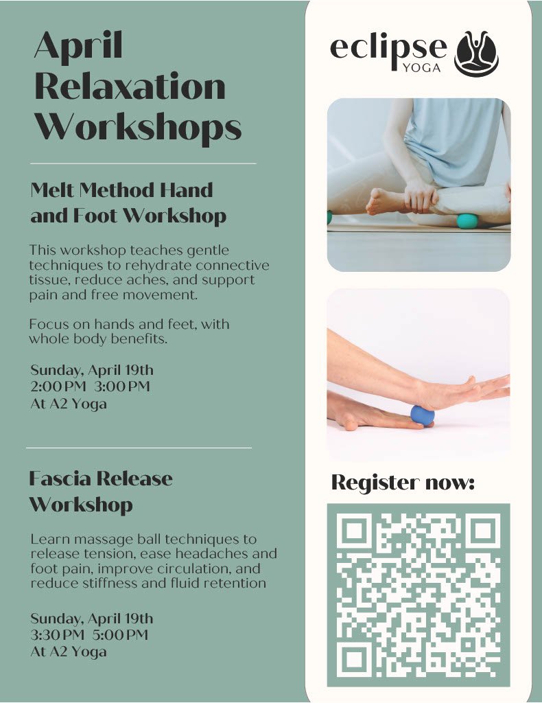 April Relaxation Workshops