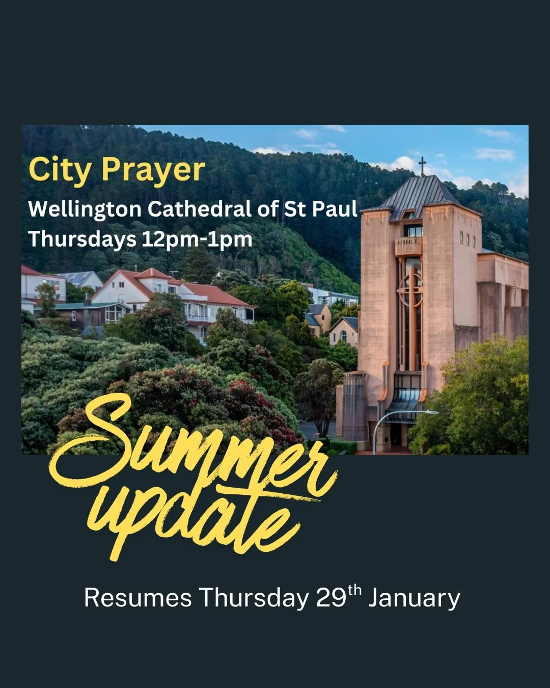Everything we do at The Street, is carried out on a foundation of prayer. As we press into the vision of being a disciple-making movement transforming Wellington and the world with the good news of Jesus Christ, we know that prayer for our city is a 