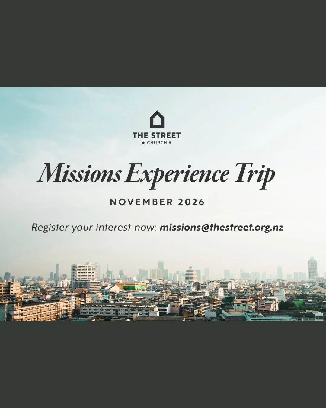 The missions exposure team that visited Thailand in November are back and full of stories of what they saw and experienced of how God is moving in that nation. We're hoping to run the same trip in November 2026 - so if you feel the nudge or simply wa