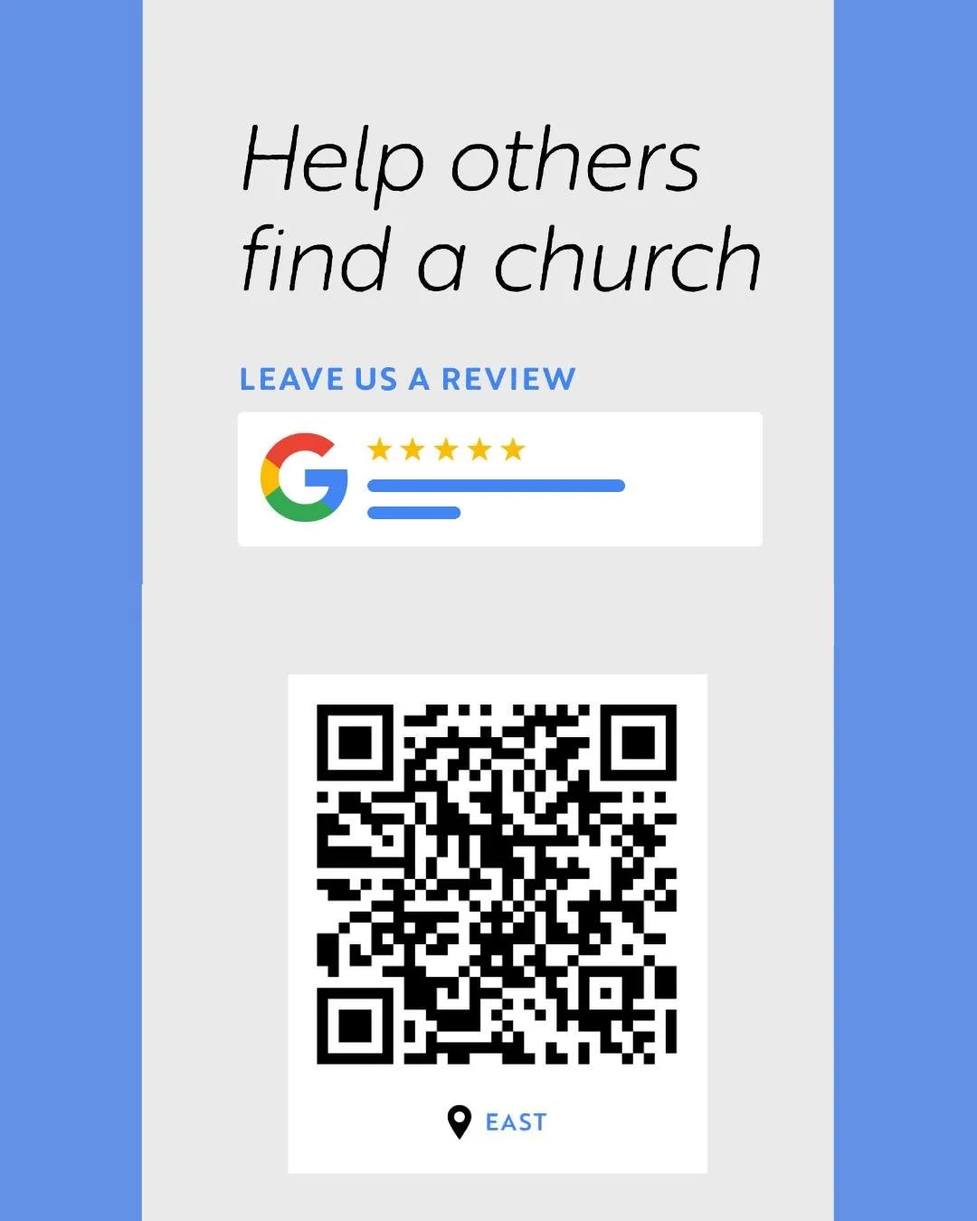 People in Wellington are constantly searching for information about church - it gets Googled hundreds of times each month! People use public Google reviews as a way of finding out what church is really like, so it is a valuable tool we have to invite