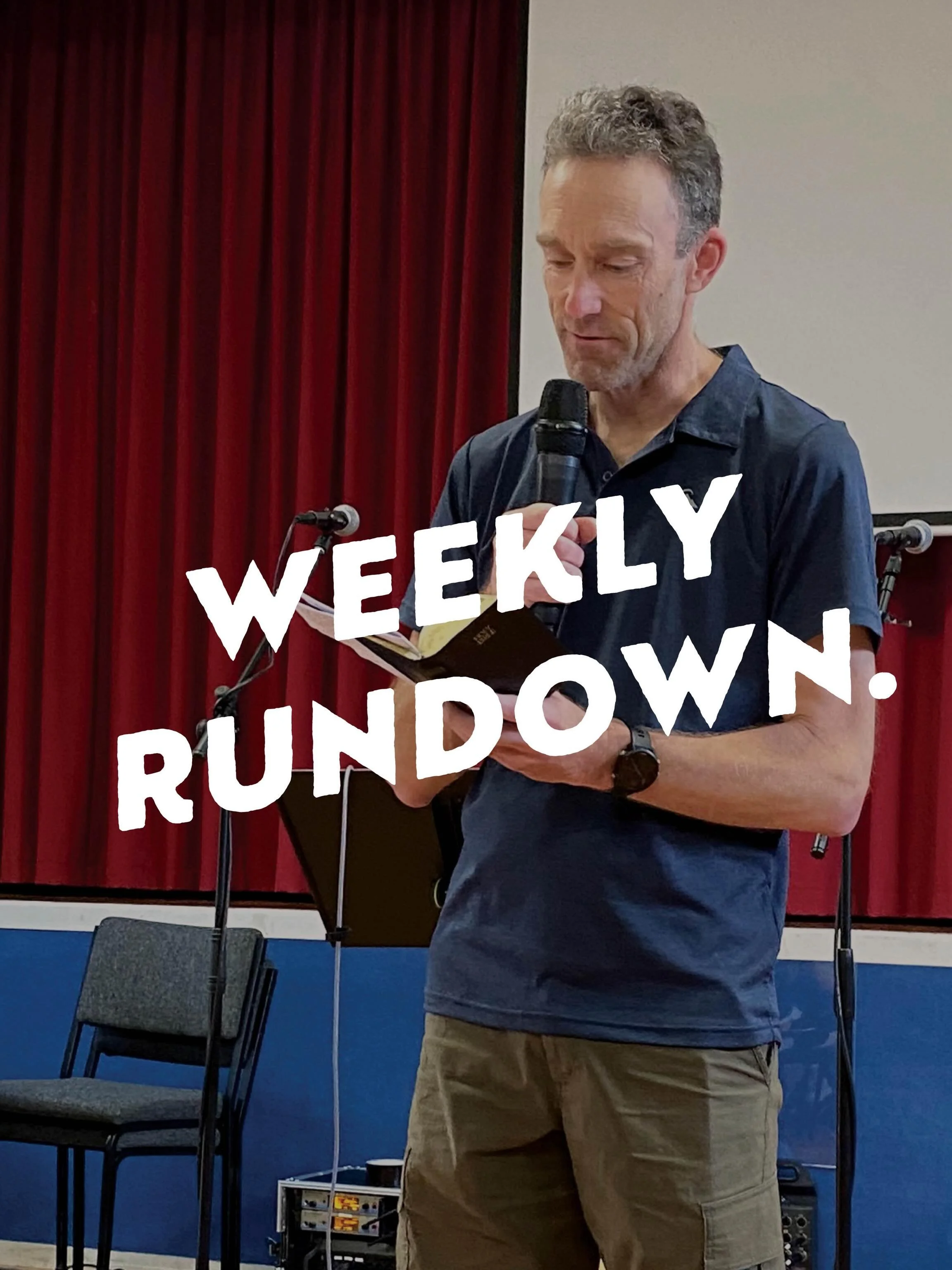This Sunday we are into our 2nd week in the &ldquo;Holy Spirit&rdquo; Teaching series. Simon Gill will be teaching on the &ldquo;Baptism of the Spirit&rdquo; from Matt 3:11. Catch you Sunday!