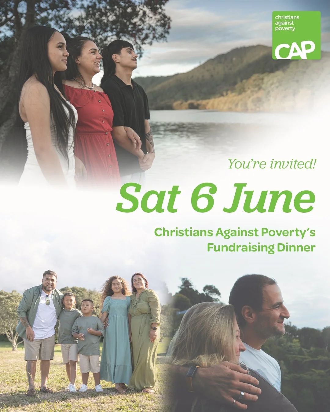 🗓️ Christians Against Poverty&rsquo;s Fundraising Dinner &mdash; Sat 6 June. RSVP today to give &amp; help more whānau in need across Wellington, and Aotearoa.

The Street loves partnering with CAP to support families out of money chaos to a place o