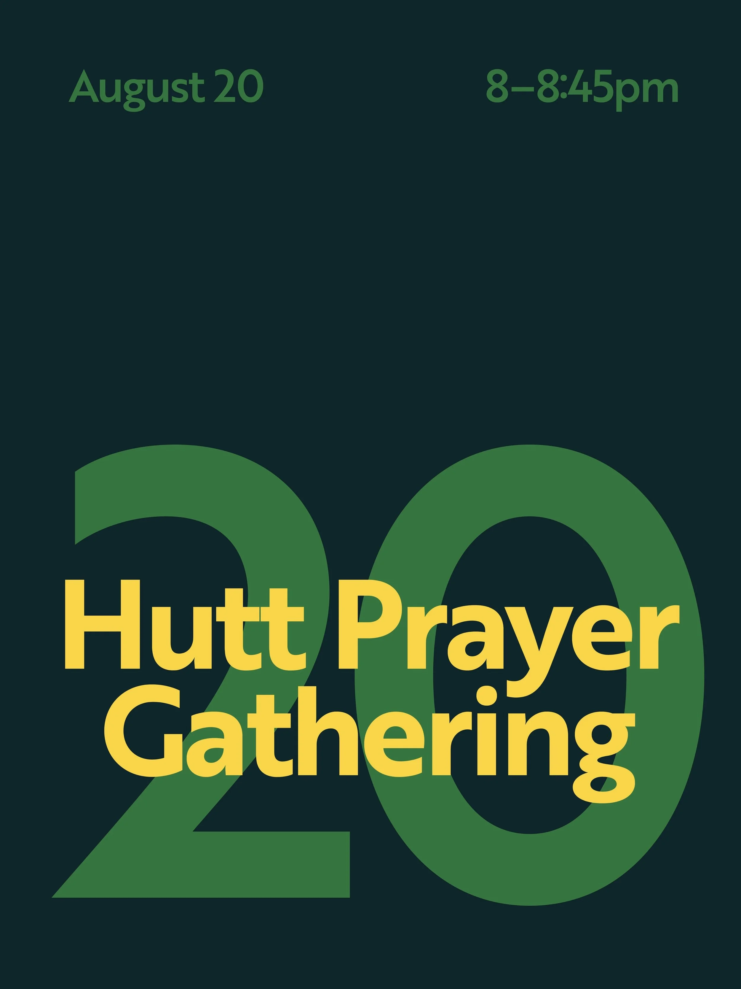 Come along 20 August, 8pm and join us to pray! 🙏🏻 DM us for the address. 

We want to be people of prayer. People who abide in God as individuals but also communally as a church family, to see God&rsquo;s kingdom come in Lower Hutt, Aotearoa and th