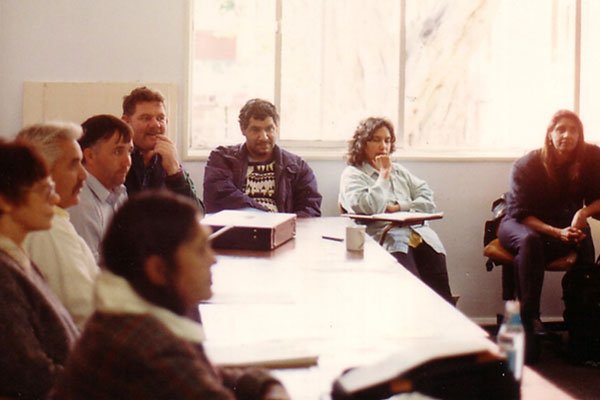 Photo of a meeting at Tranby