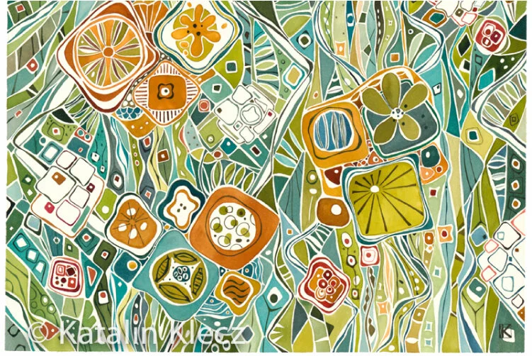 Using color in your work with Katalin Klecz