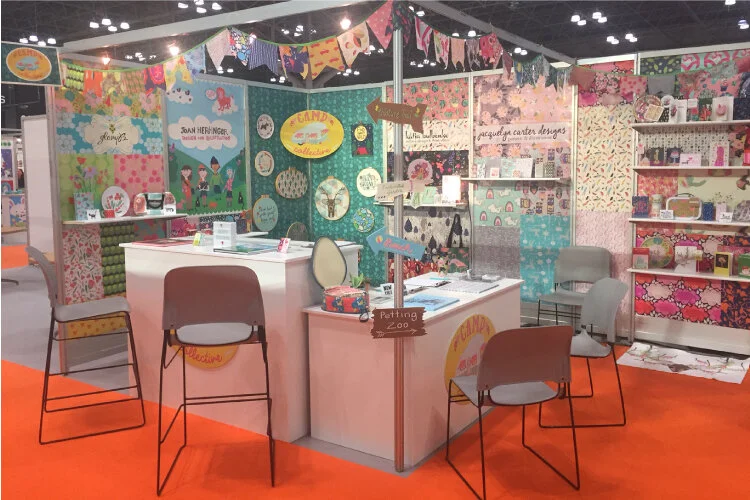 First Time Exhibiting at Surtex with Jacquelyn Carter