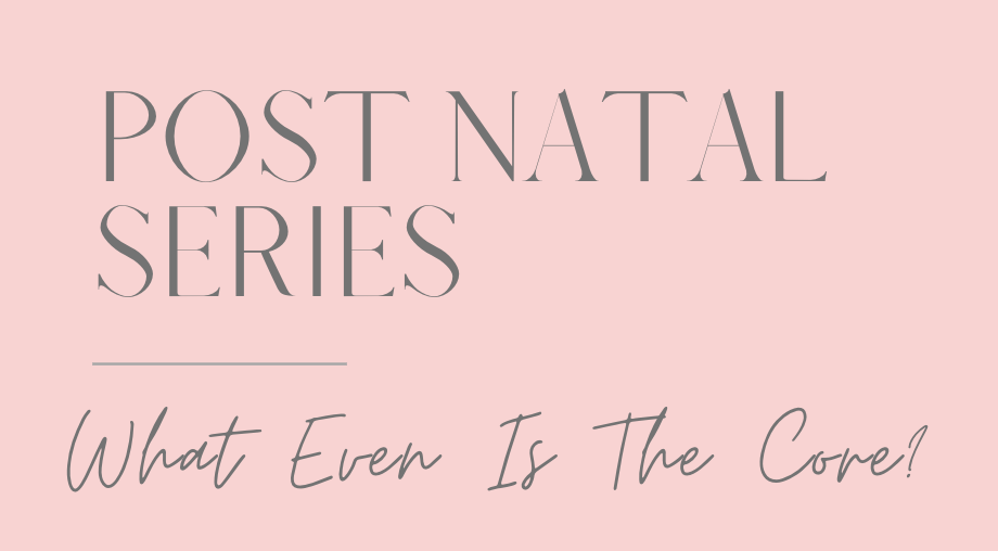 Post Natal Series / Video 1