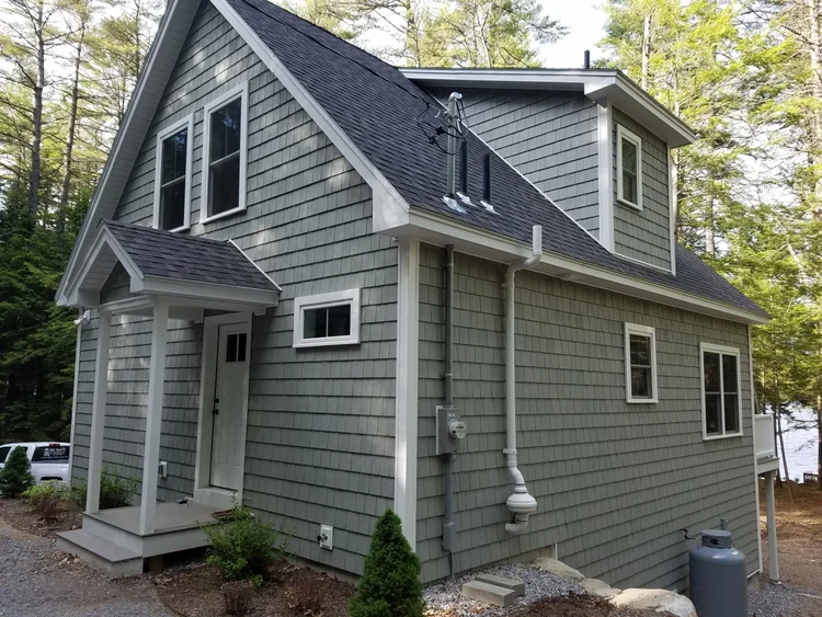 Radon mitigation system example used after testing in Lehigh County homes