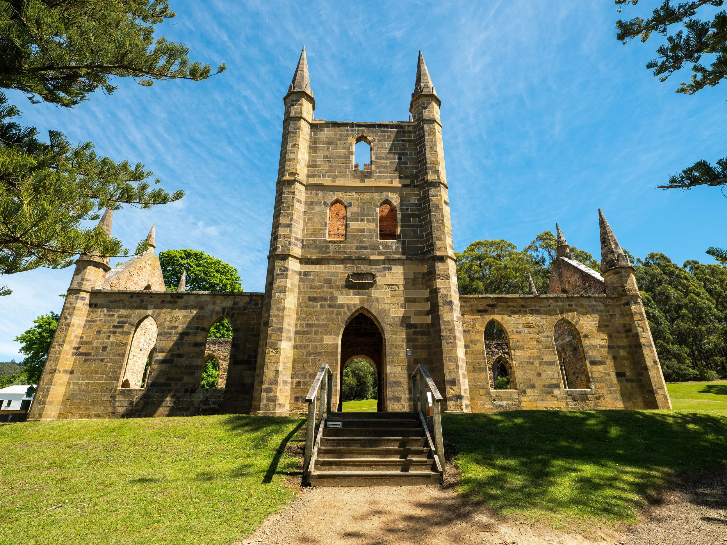 Convict Ruins at Port Arthur Historic Site.