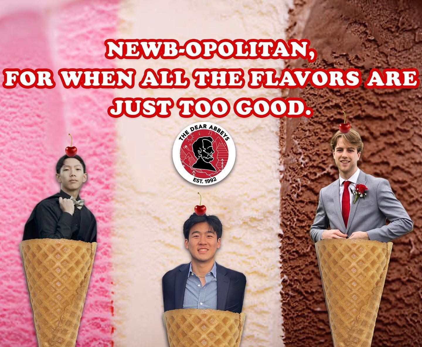 I didn&rsquo;t know newbs came with toppings⁉️ 

Cherries aside, we are ice-screaming to introduce you to our 3 new members: Tommy, Andrew, and Ethan🍦🍒‼️
