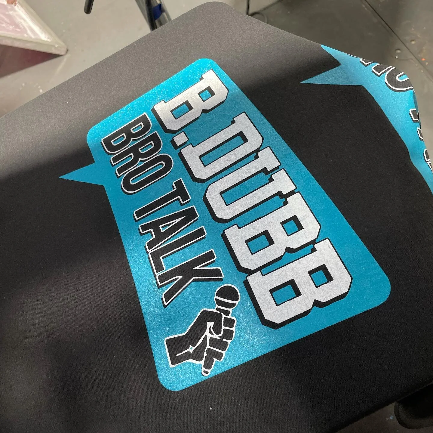 A job we did for @b.dubb_brotalk check out there podcast 🔥