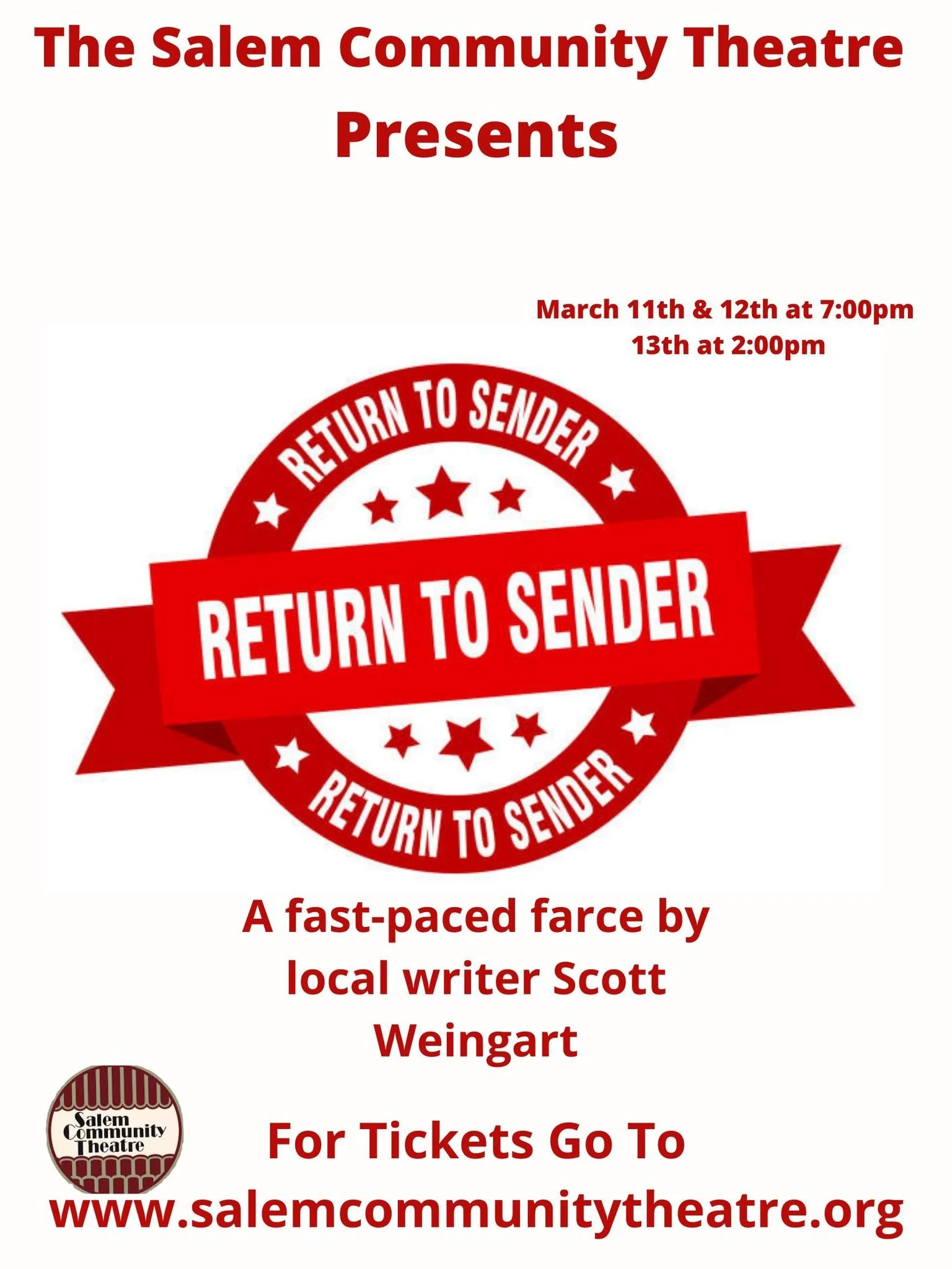 Return to Sender auditions
