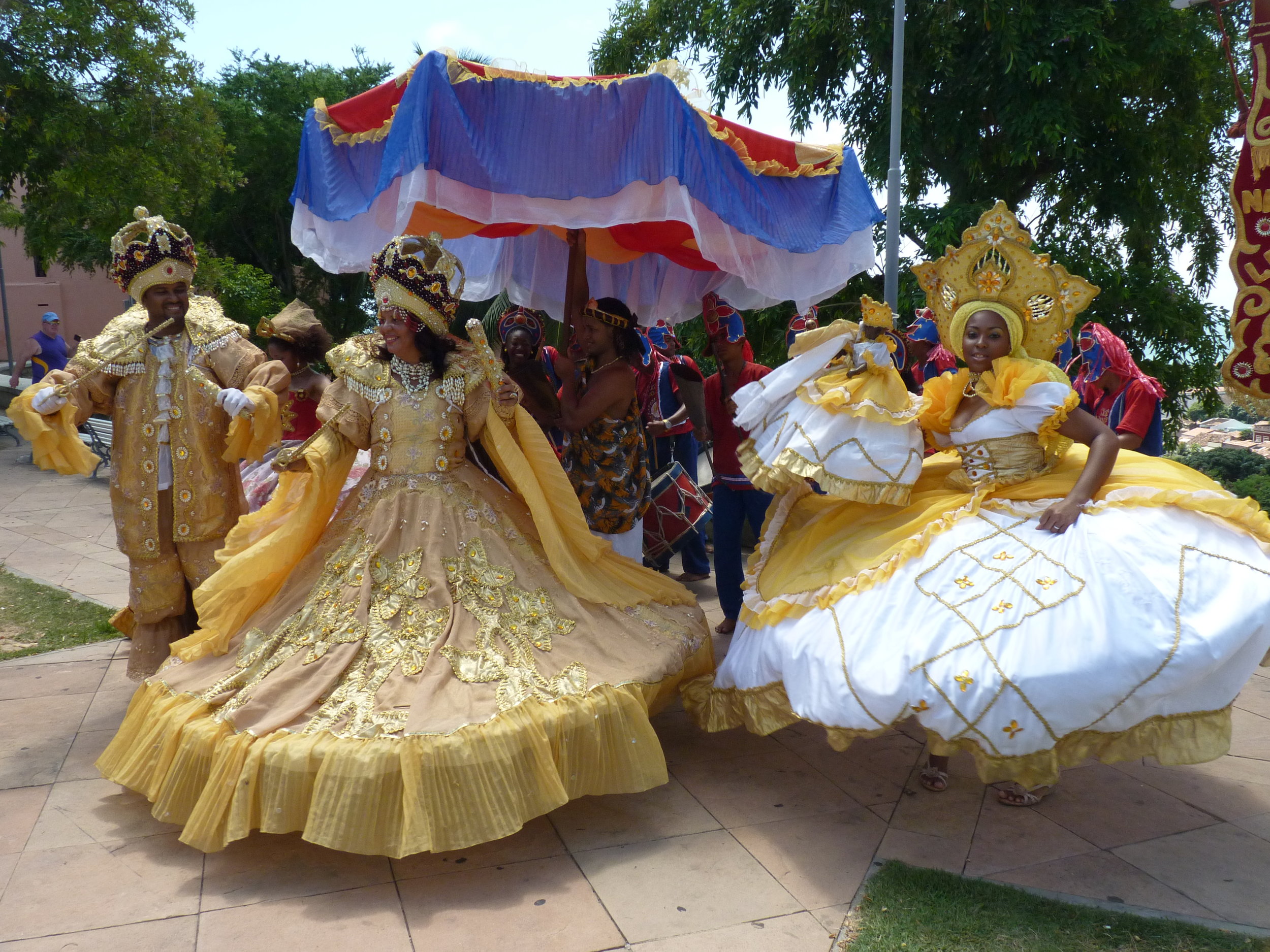 Group of dancers making a movie