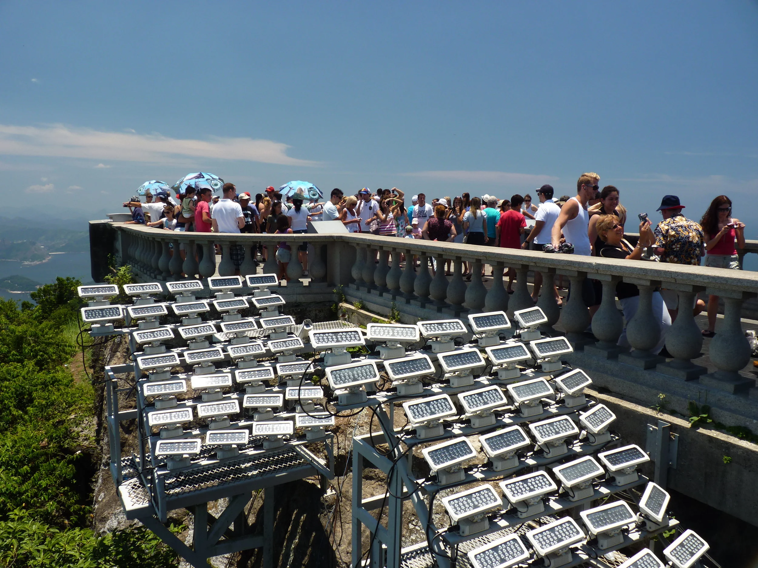 I guess it is lit up at night!