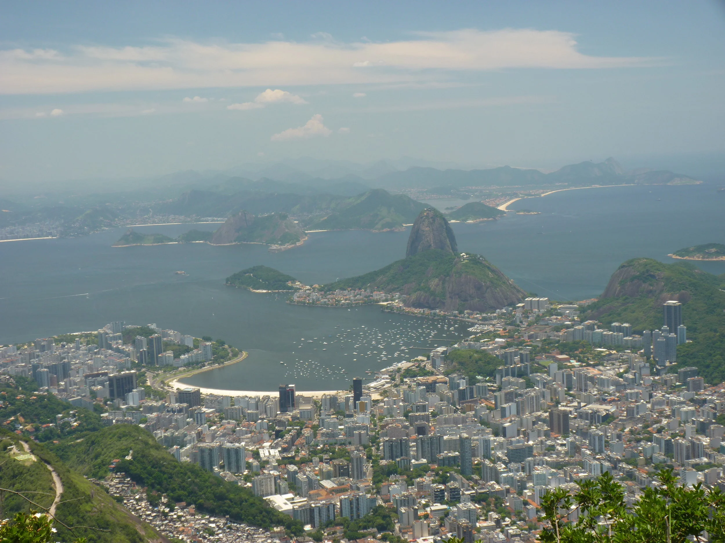 Views of Rio de Janeiro and Sugarloaf Mountain