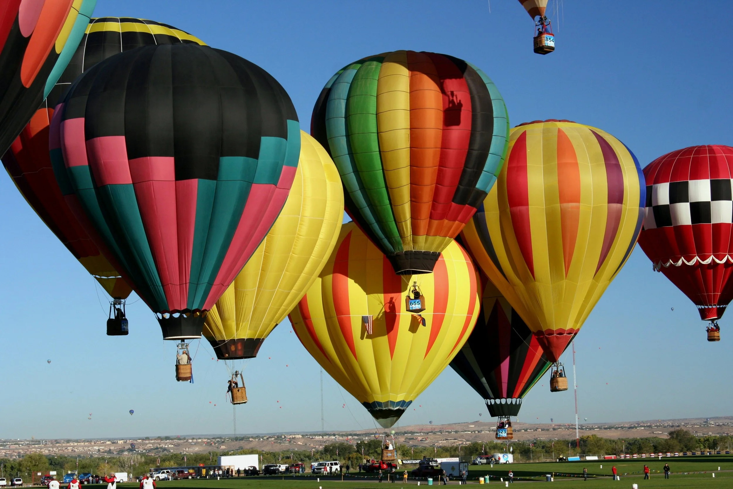 A Balloon Parade in the Sky