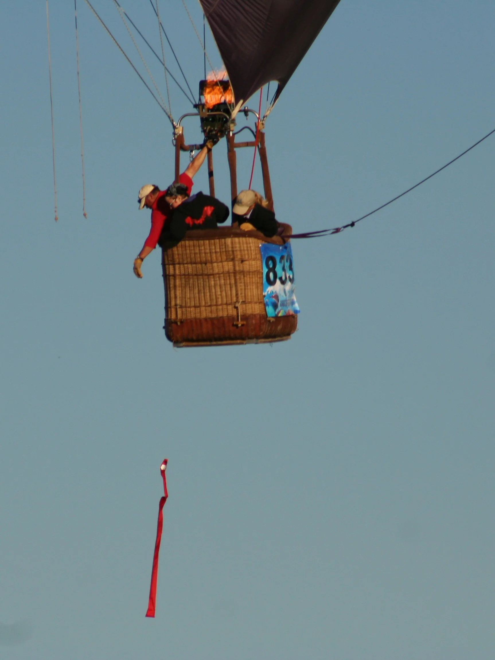 Trying to hit the target