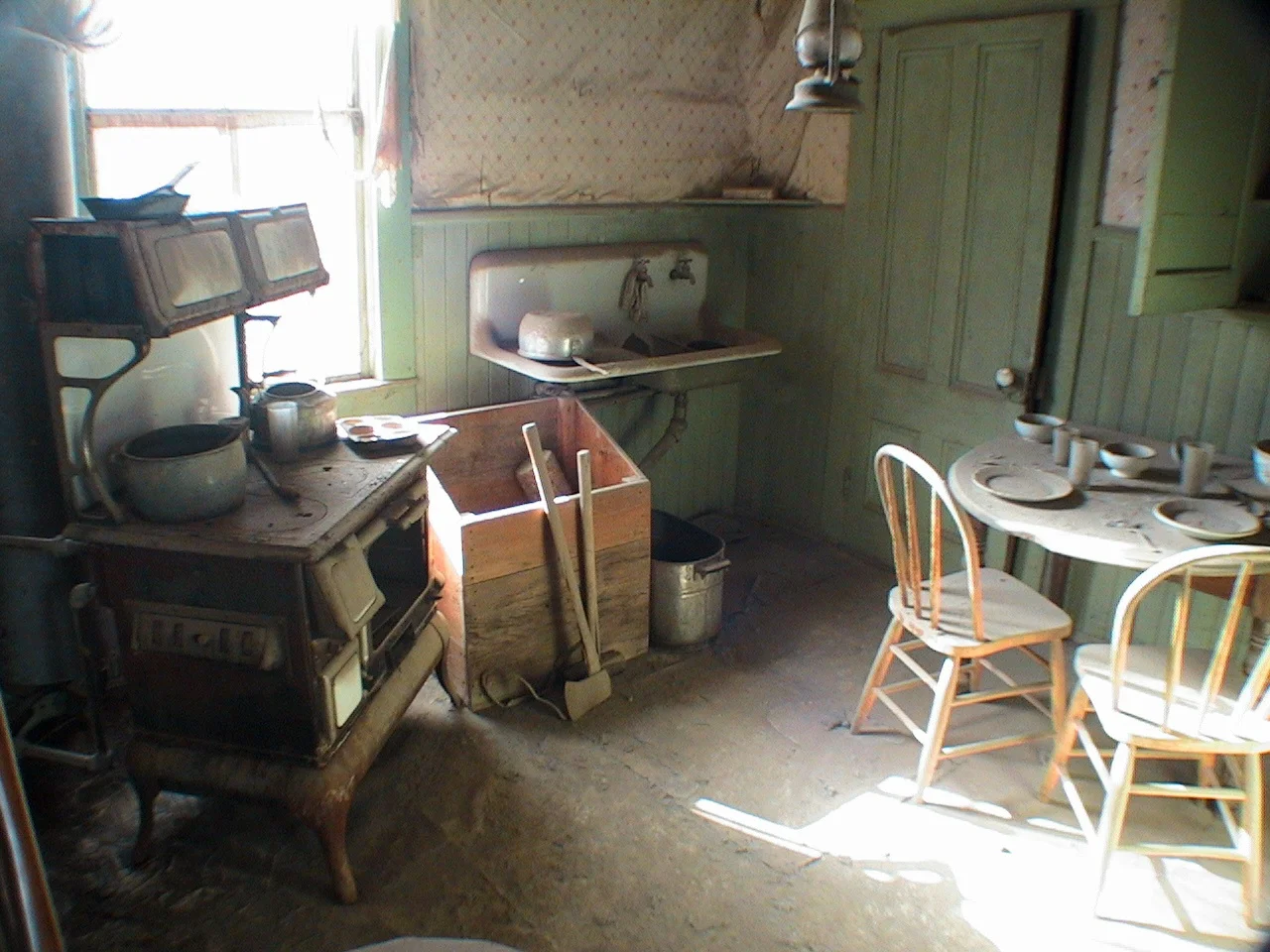 What's left inside one house