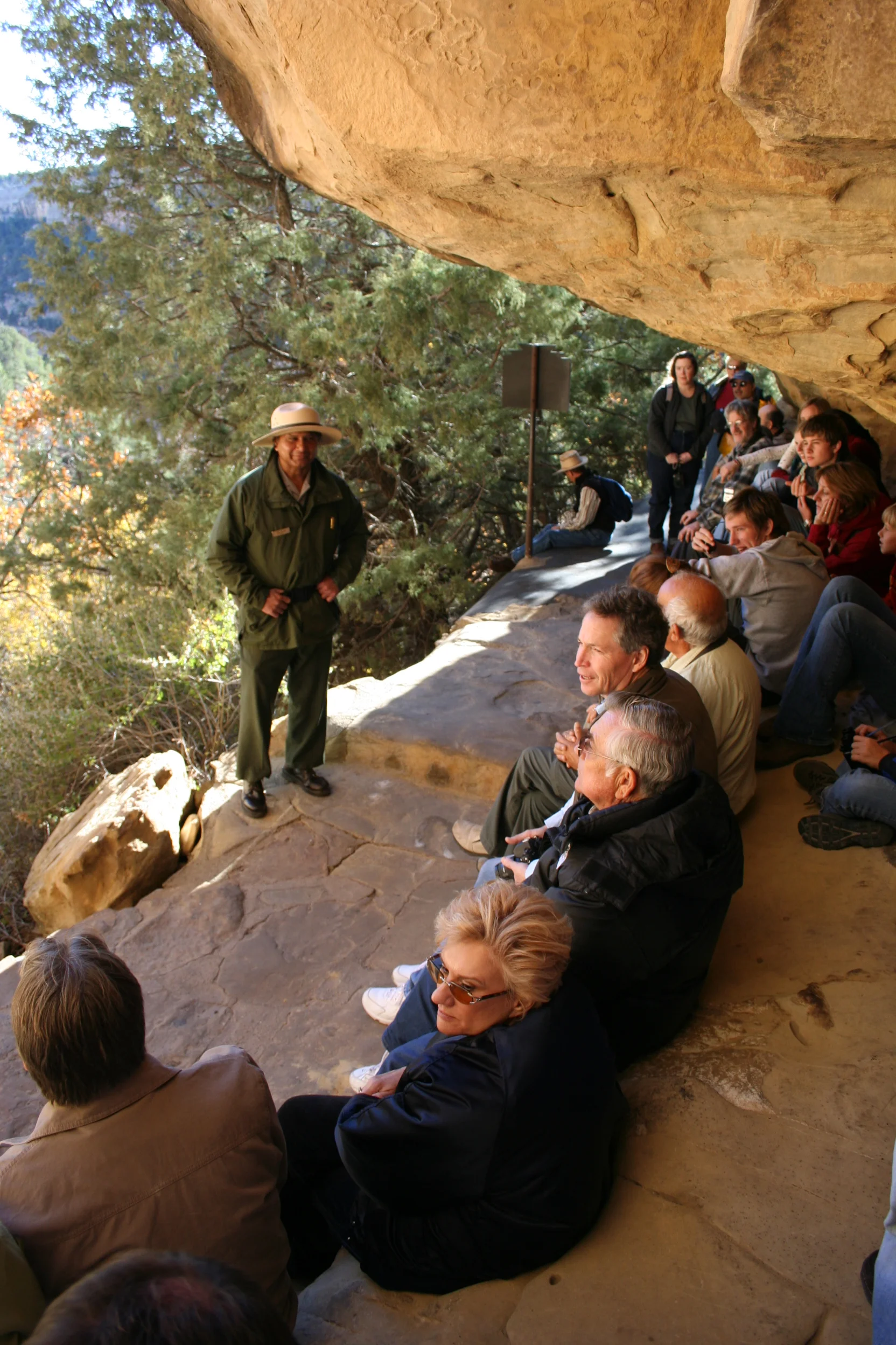 Ranger tells history of Cliff Palace